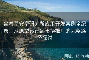 含羞草安卓研究所应用开发案例全纪录：从原型设计到市场推广的完整路径探讨