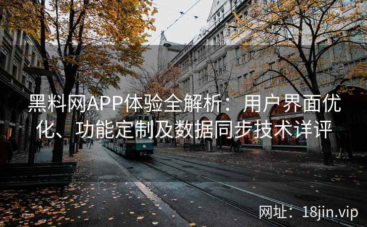 黑料网APP体验全解析：用户界面优化、功能定制及数据同步技术详评