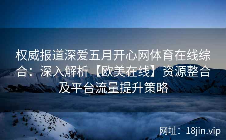 权威报道深爱五月开心网体育在线综合：深入解析【欧美在线】资源整合及平台流量提升策略