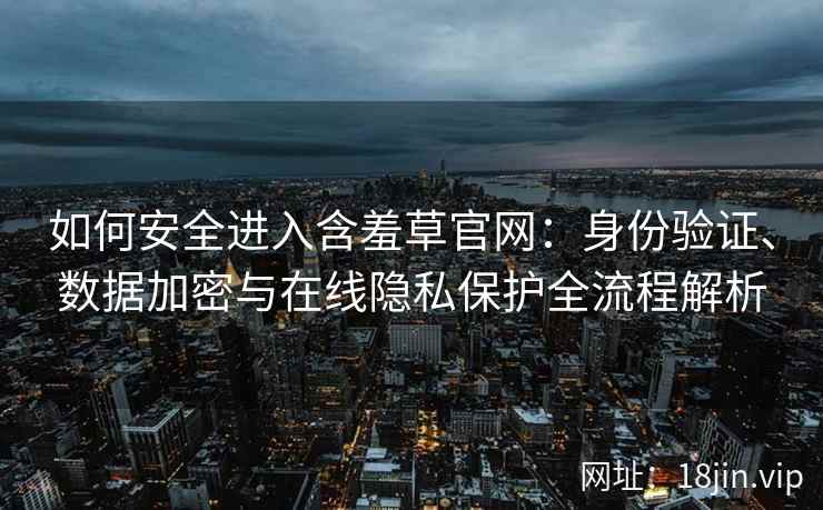 如何安全进入含羞草官网：身份验证、数据加密与在线隐私保护全流程解析