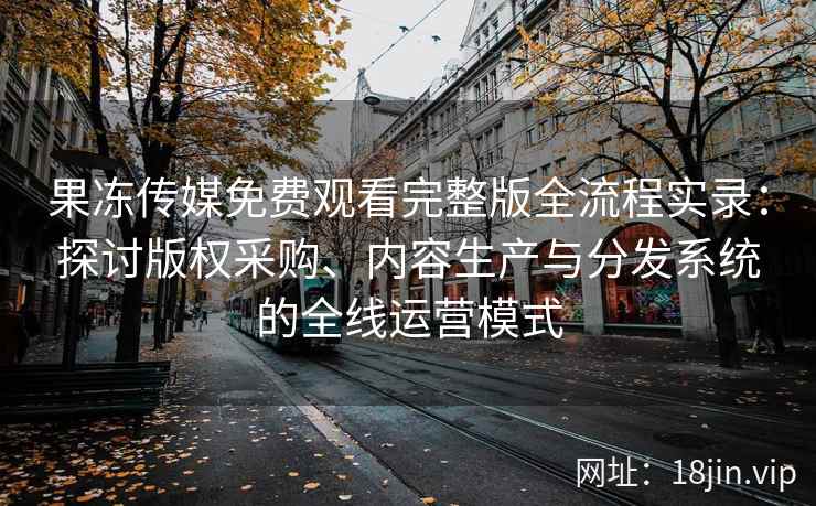 果冻传媒免费观看完整版全流程实录：探讨版权采购、内容生产与分发系统的全线运营模式